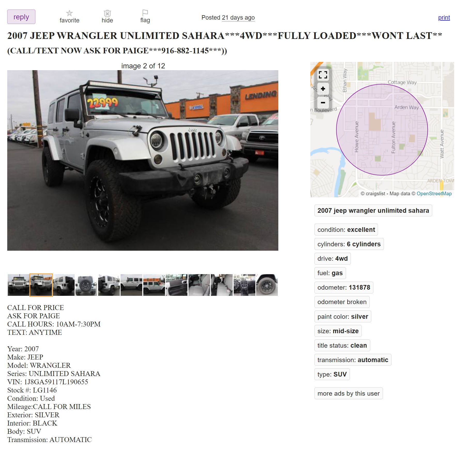 Compare – Wildcat Jeep